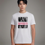 Camiseta BLACKPINK Deadline Korean branca