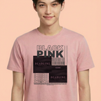 Camiseta BLACKPINK Deadline Merch rosa