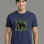 Camiseta BLACKPINK Deadline Poster azul