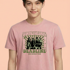 Camiseta BLACKPINK Deadline Poster rosa