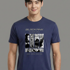 Camiseta BLACKPINK In Your Area P&B azul