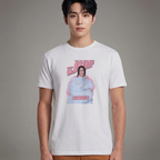 Camiseta BLACKPINK Jump Jisoo branca