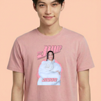 Camiseta BLACKPINK Jump Jisoo rosa