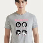 Camiseta BLACKPINK Members cinza
