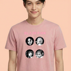 Camiseta BLACKPINK Members rosa