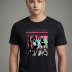 Camiseta BLACKPINK Stars preta