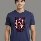 Camiseta BLACKPINK World Tour azul