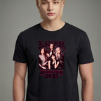 Camiseta BLACKPINK World Tour preta