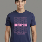 Camiseta Born Pink BLACKPINK azul
