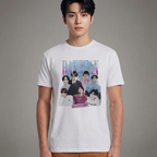 Camiseta BTS Army Lovers branca