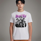 Camiseta BTS Army Vintage branca