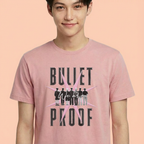 Camiseta BTS Bullet Proof rosa