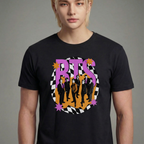 Camiseta BTS Colorfull preta