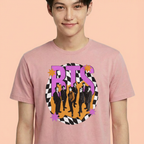 Camiseta BTS Colorfull rosa