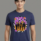 Camiseta BTS Colorfull azul