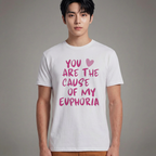Camiseta BTS Euphoria branca