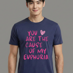 Camiseta BTS Euphoria azul