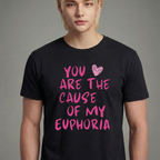 Camiseta BTS Euphoria preta