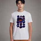 Camiseta BTS Halloween branca