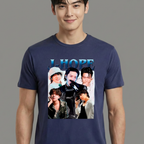 Camiseta BTS J-Hope Graphic azul