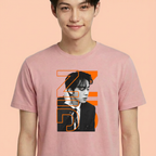 Camiseta BTS Jin rosa