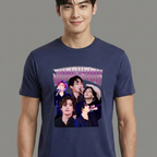 Camiseta BTS JungKook Graphic azul