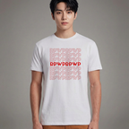 Camiseta BTS Letters RPWPRPWP branca