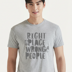 Camiseta BTS Music RM cinza