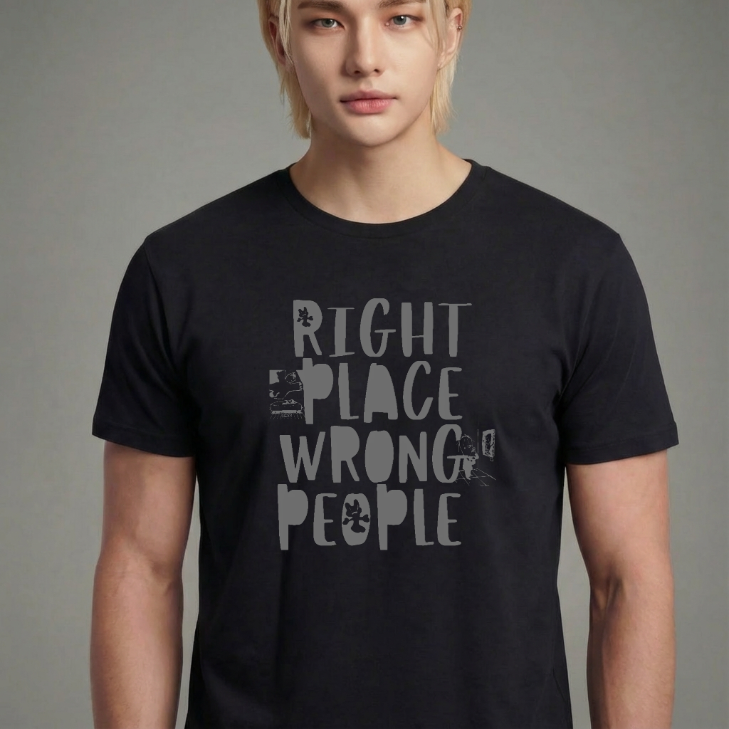 Camiseta BTS Music RM preta