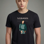 Camiseta BTS Namjoon Photo preta