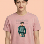 Camiseta BTS Namjoon Photo rosa