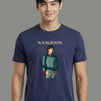 Camiseta BTS Namjoon Photo azul