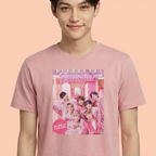 Camiseta BTS Pink Boys rosa