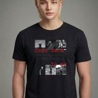 Camiseta BTS RM Collab Music preta
