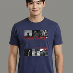 Camiseta BTS RM Collab Music azul