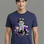 Camiseta BTS RM Y.C.L.W.L azul
