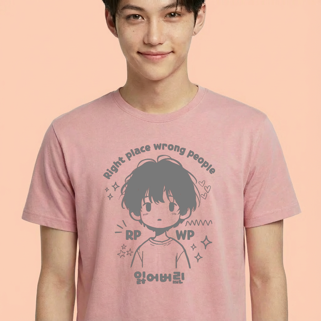 Camiseta camiseta-basica-bts-rpwp - Rosa