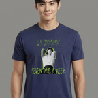 Camiseta BTS Seven Days A Week Letter azul