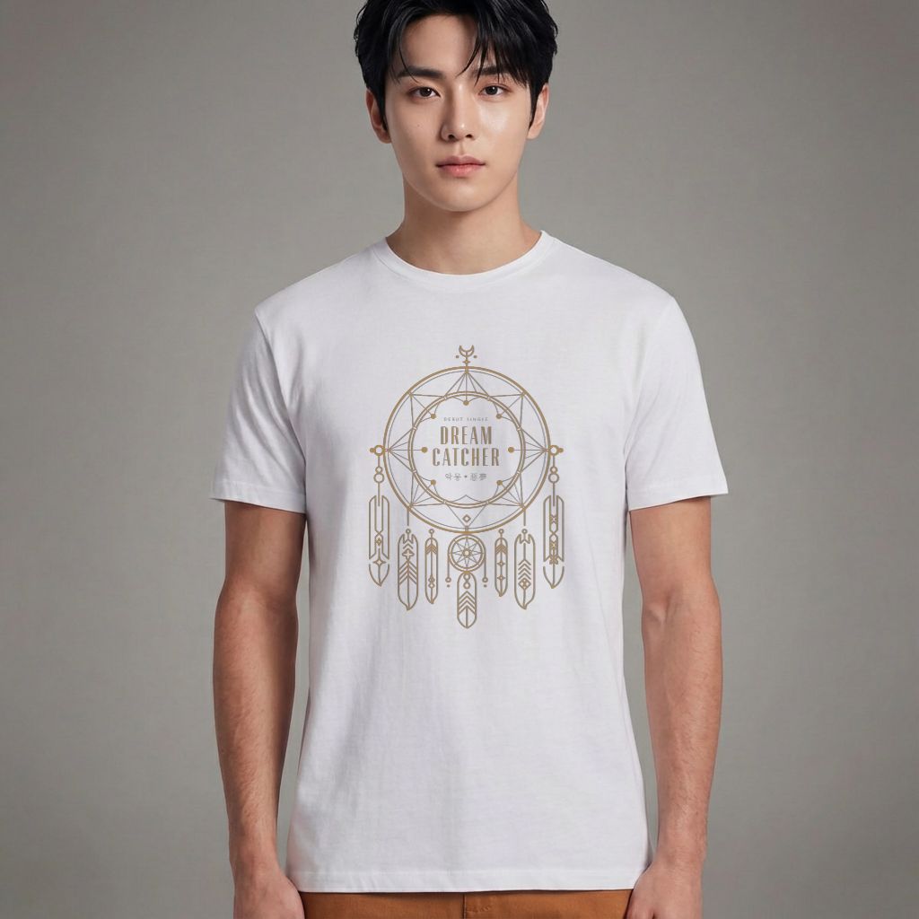 Camiseta Básica Dreamcatcher Dream Filter - Branca