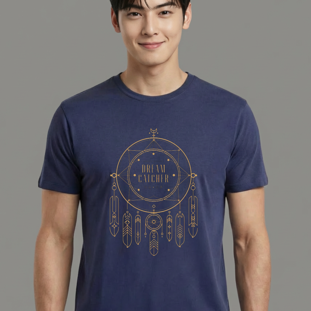 Camiseta camiseta-basica-dreamcatcher-dream-filter - Azul