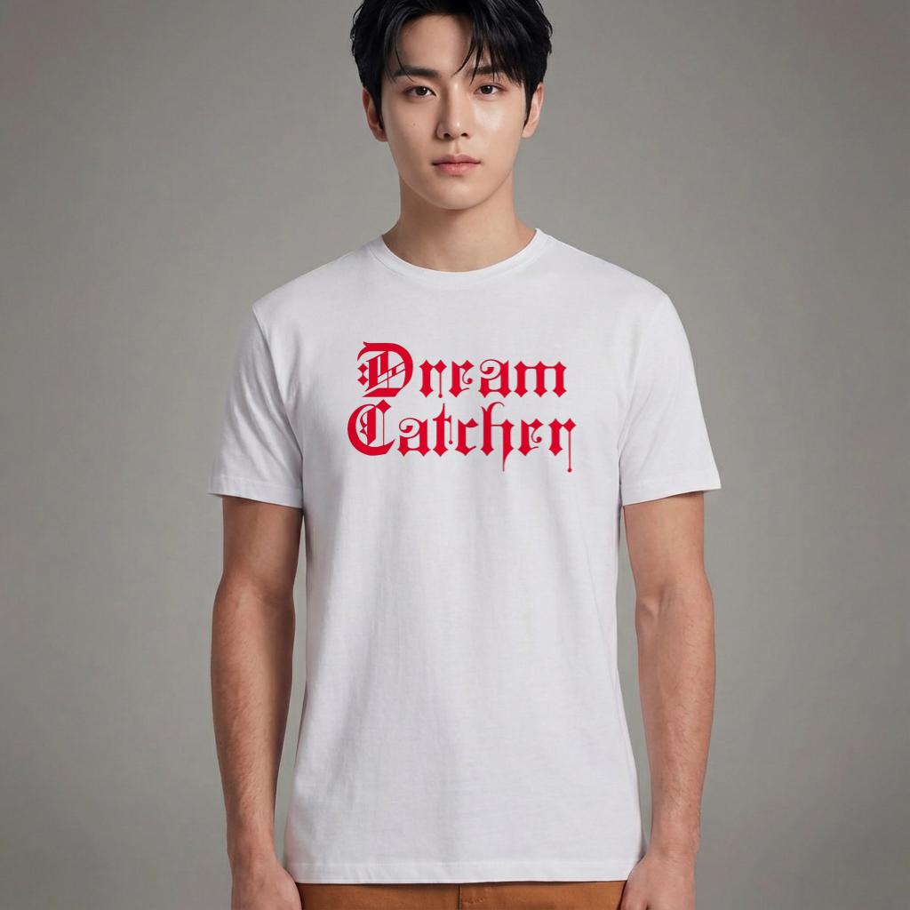 Camiseta Básica Dreamcatcher Logo - Branca