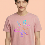 Camiseta Everglow Design rosa