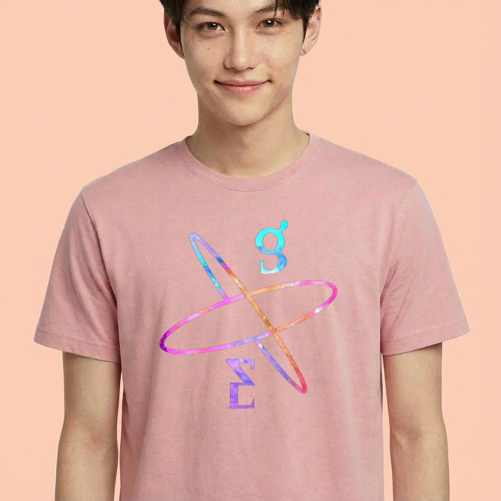 Camiseta camiseta-basica-everglow-design - Rosa