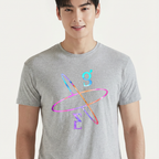 Camiseta Everglow Design cinza
