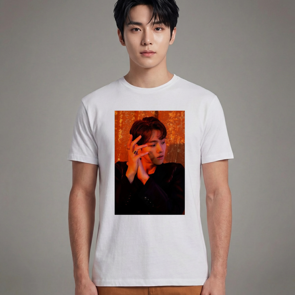 Camiseta Básica Exo - Branca