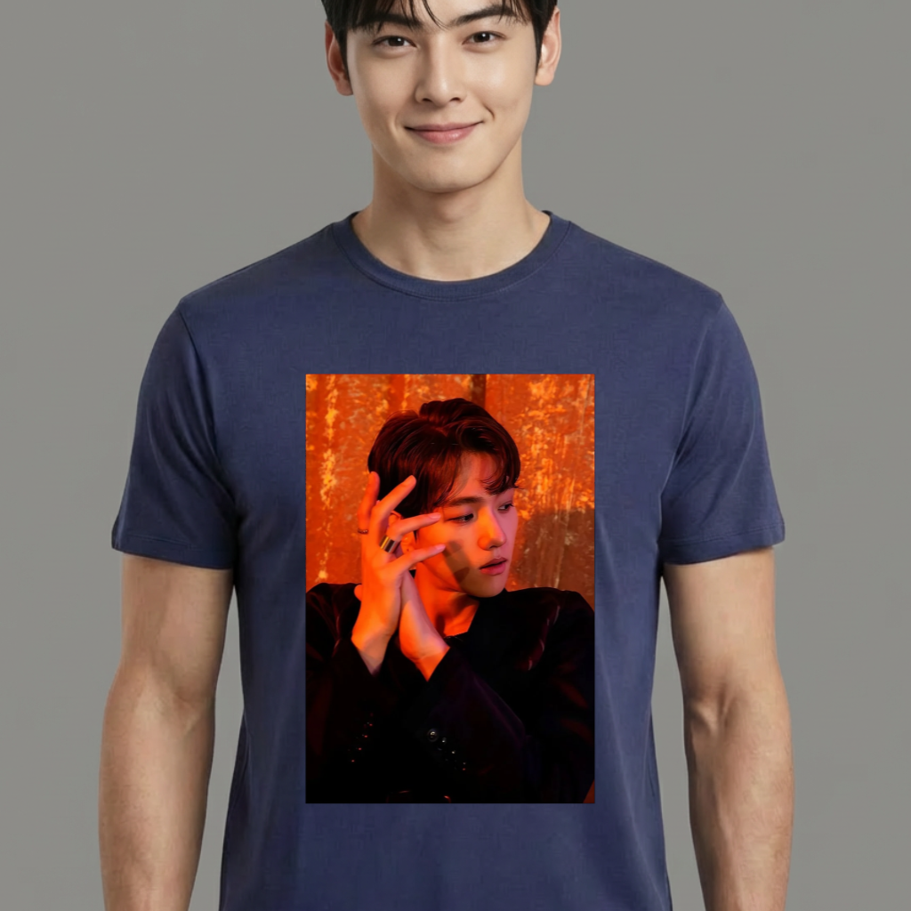 Camiseta camiseta-basica-exo - Azul