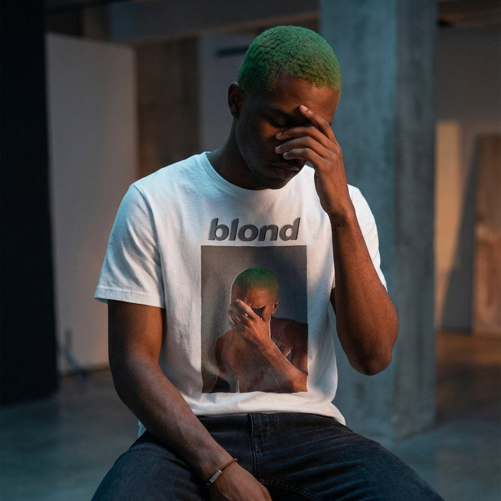 Camiseta Básica Frank Ocean Blond - Branca