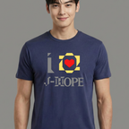 Camiseta I Love J-Hope azul