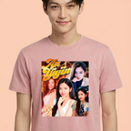 Camiseta IVE An Yujin rosa