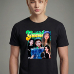Camiseta IVE Gaeul preta